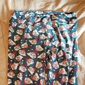 Lularoe Santa leggings